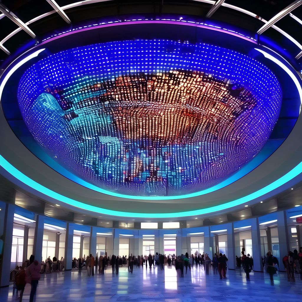 LED球冠屏应用优势与技术选型指南